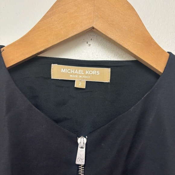 Michael Kors Collection A Line Zipper Front Dress - Picture 3 of 12